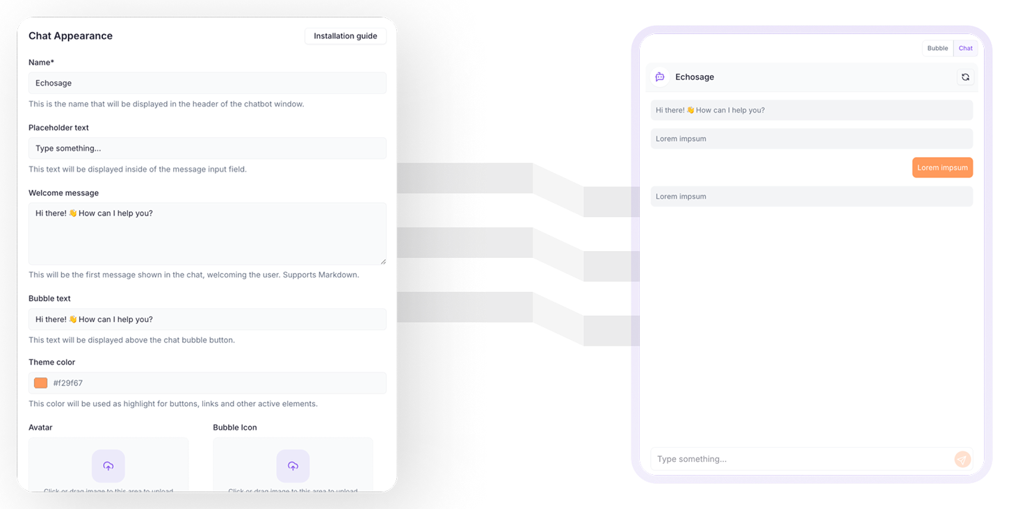 EchowiseAI feature